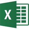 Microsoft Excel spreadsheet software logo
